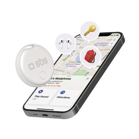 Tracker Apple colore bianco