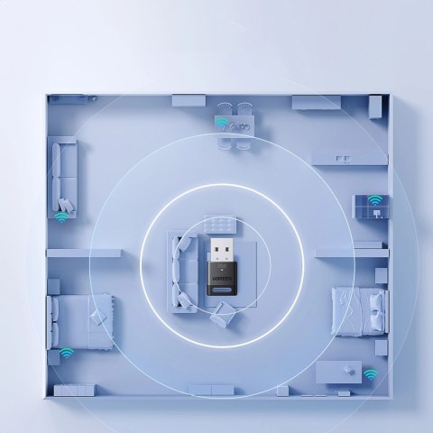 Adapter Ugreen Bluetooth 6.0 - czarny