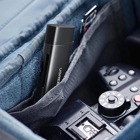 Czytnik kart Ugreen 2w1 USB-C / USB-A SD 4.0 UHS-II - czarny