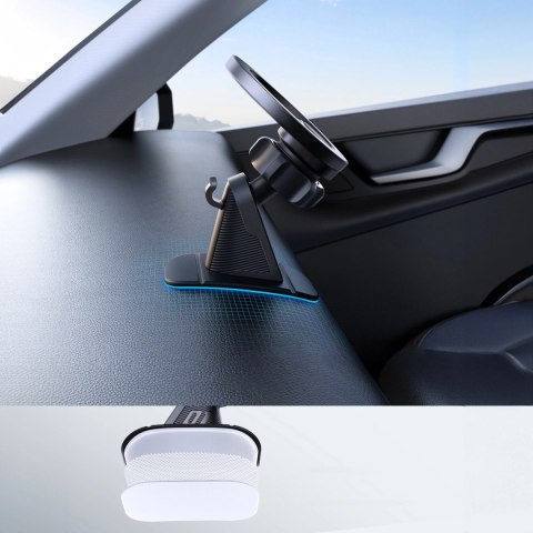 Joyroom magnetyczny uchwyt samochodowy na kokpit/deskę rozdzielczą czarny MagSafe (JR-ZS376)