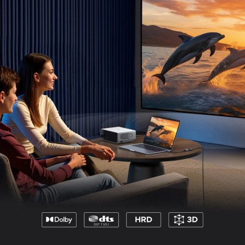 Kabel Ugreen DisplayPort do HDMI 4K 20cm - szary