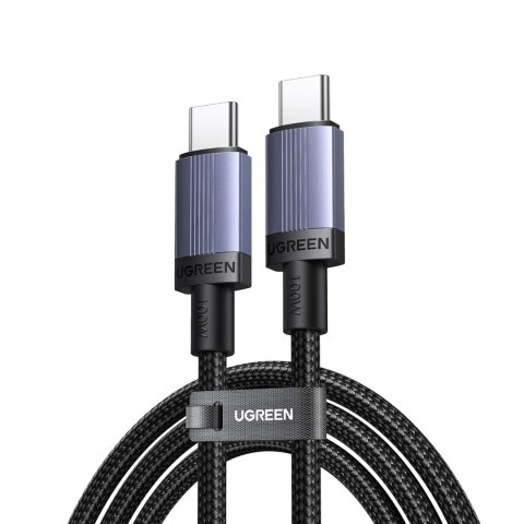 Kabel Ugreen USB-C do USB-C PD 100W 5A 3m - czarny