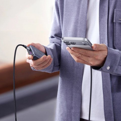 Kabel Ugreen USB-C do USB-C PD 240W 1m - czarny