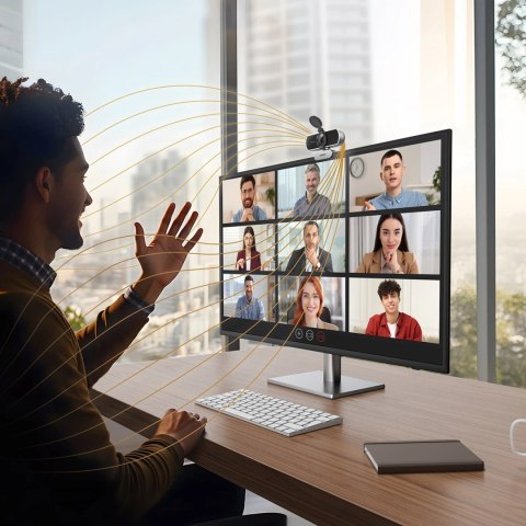 Kamera internetowa Ugreen CM825 USB FullHD 30FPS - czarna