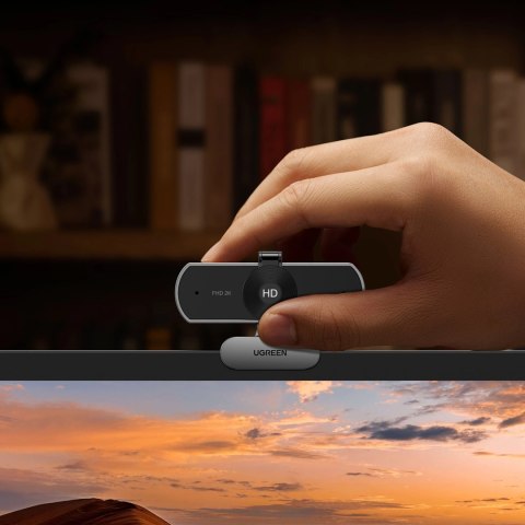 Kamera internetowa Ugreen CM825 USB FullHD 30FPS - czarna