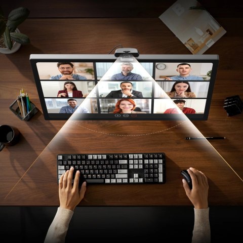 Kamera internetowa Ugreen CM825 USB FullHD 30FPS - czarna