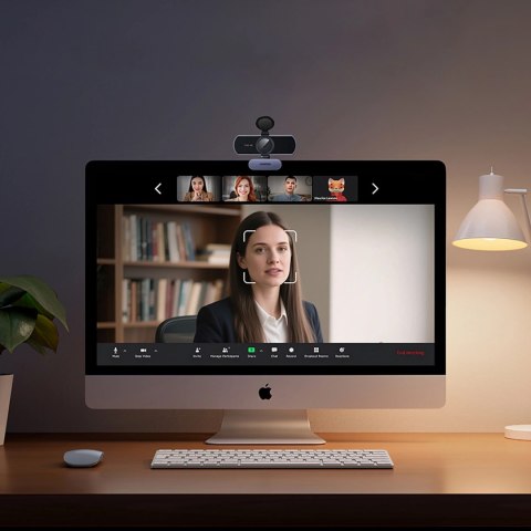 Kamera internetowa Ugreen USB 4K Ultra HD - szara