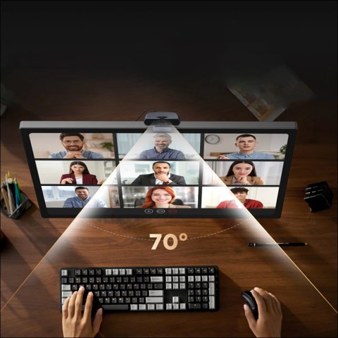 Kamera internetowa Ugreen USB 4K Ultra HD - szara