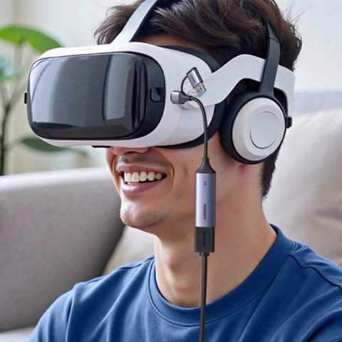 Karta przechwytująca Ugreen 4K USB-A/C 3.0 - HDMI - szara