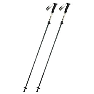 Kijek trekkingowy Qunature nordic walking aluminiowy 110 - 130 cm 1 szt. - brązowy