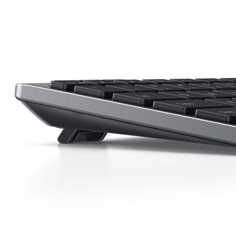 Klawiatura Ugreen bezprzewodowa Bluetooth 5.3 do 3 urządzeń - szara