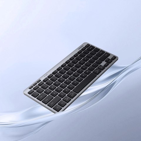 Klawiatura Ugreen bezprzewodowa Bluetooth 5.3 do 3 urządzeń - szara