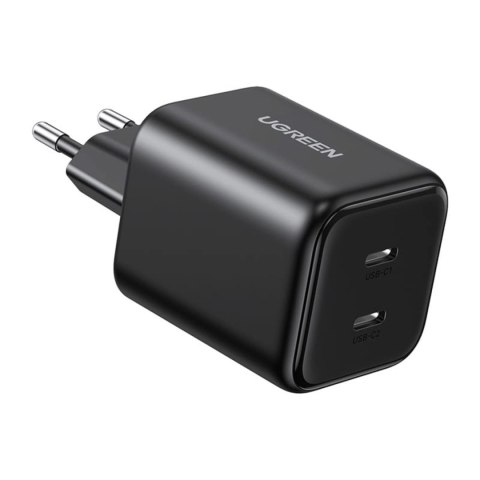 Ładowarka Ugreen GaN 45W 2xUSB-C - czarna