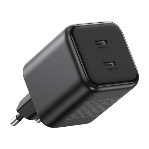 Ładowarka Ugreen GaN 45W 2xUSB-C - czarna