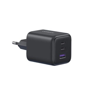 Ładowarka Ugreen GaN 45W X527 2x USB-C + USB-A - czarna