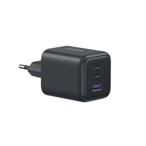 Ładowarka Ugreen GaN 45W X527 2x USB-C + USB-A - czarna