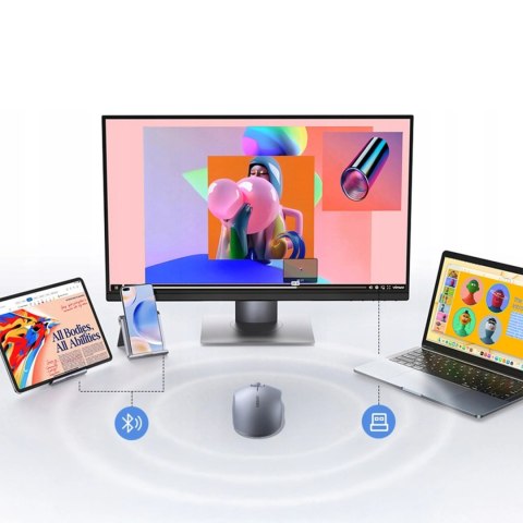 Myszka Ugreen M556 bezprzewodowa optyczna - szara