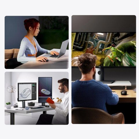 Myszka Ugreen przewodowa optyczna - czarna