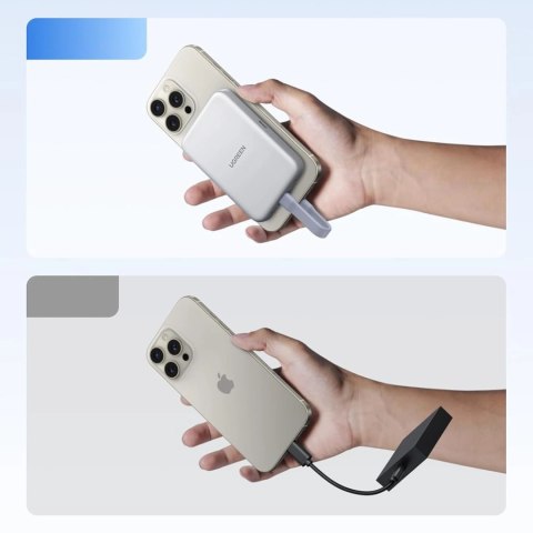 Obudowa Ugreen na dysk M.2 NVMe SSD magnetyczna - biała