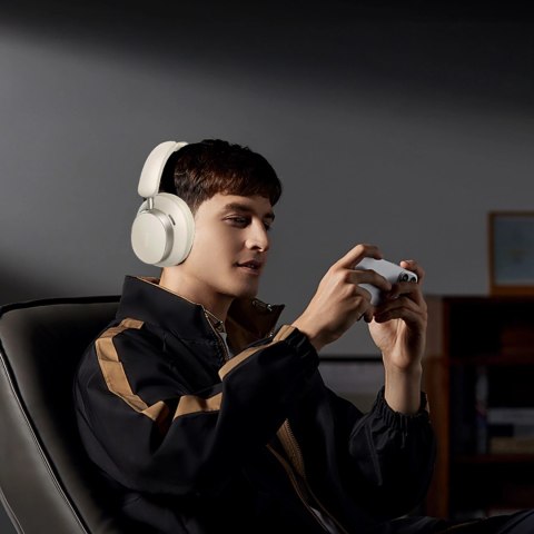 Słuchawki Ugreen Studio Pro Hybrid HP206 nauszne z aktywną redukcją szumów ANC - białe