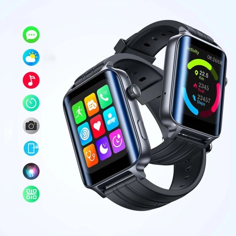 Smartwatch Joyroom Fit-Life JR-FT6 z funkcją odbierania połączeń / ochroną IP68 - czarny