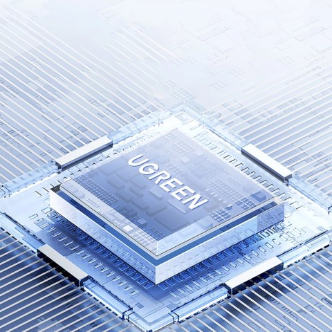 Switch Ugreen DisplayPort/USB-C do USB-C - szary