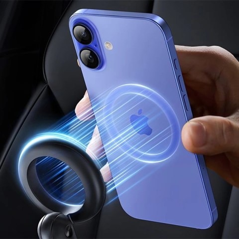 Uchwyt samochodowy Ugreen kompatybilny z MagSafe na kratkę nawiewu - czarny