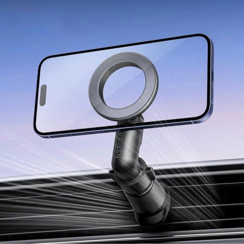 Uchwyt samochodowy Ugreen kompatybilny z MagSafe na kratkę nawiewu - czarny