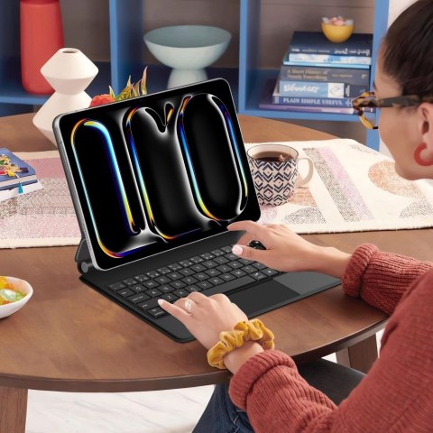 TECH-PROTECT SMARTCASE MAGNETIC + KEYBOARD IPAD PRO 13" 7 / 8 2024-2025 BLACK