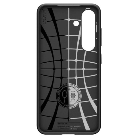 Etui Spigen Liquid Air na Samsung Galaxy S25 - czarny-mat