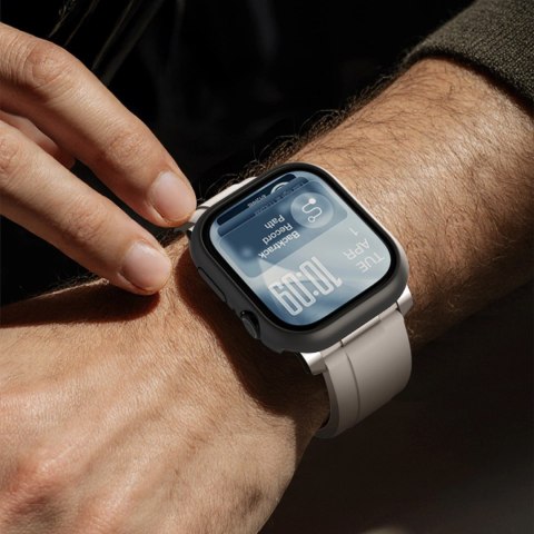 Etui ochronne AMAZINGTHING Minimal na Apple Watch Series 11 42mm - czarne