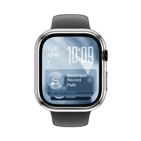 Etui ochronne AMAZINGTHING Minimal na Apple Watch Series 11 46mm - przeroczyste