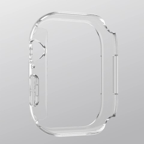 Etui ochronne AMAZINGTHING Minimal na Apple Watch Series 11 46mm - przeroczyste
