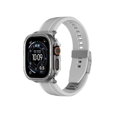 Etui ochronne AMAZINGTHING Minimal na Apple Watch UItra 3 49 mm - przezroczyste