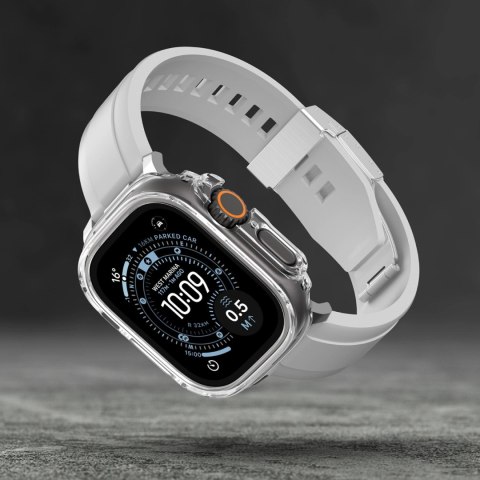 Etui ochronne AMAZINGTHING Minimal na Apple Watch UItra 3 49 mm - przezroczyste