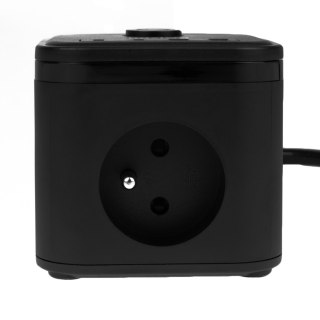 Huslog Przedłużacz kostka z USB