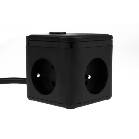 Huslog Przedłużacz kostka z USB