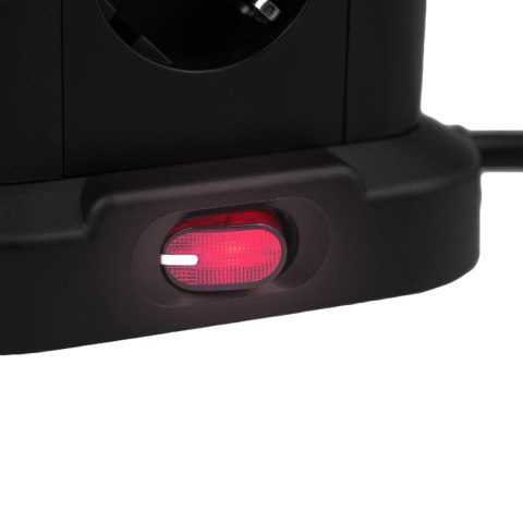 Huslog Przedłużacz pionowy z USB