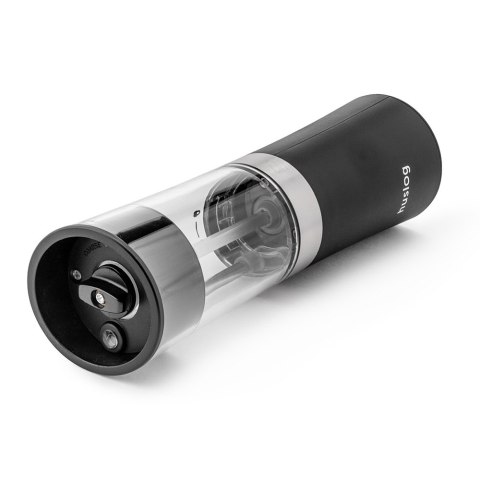 Huslog Zestaw młynków z bazą ładującą - czarny