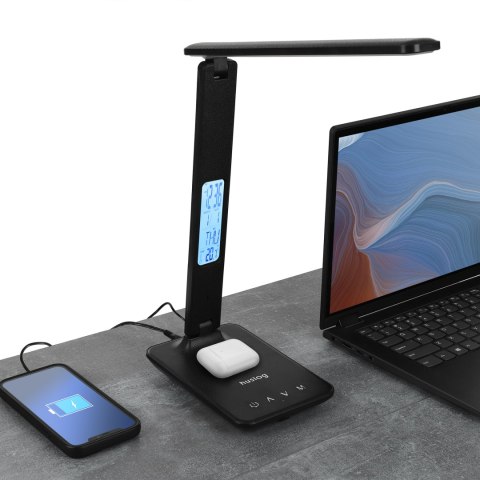 Huslog lampka biurkowa z ładowaniem indukcyjnym OW-3912