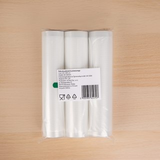 Huslog zestaw folii do zgrzewarki próżniowej 3szt. 20 x 300 cm AK-540134