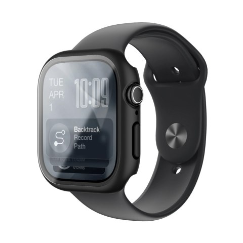 Szkło ochronne AMAZINGTHING Radix z etui na Apple Watch Series 11 42 mm - czarne