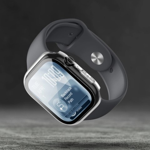 Szkło ochronne AMAZINGTHING Radix z etui na Apple Watch Series 11 42 mm - przezroczyste