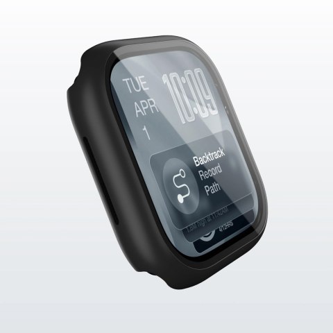 Szkło ochronne AMAZINGTHING Radix z etui na Apple Watch Series 11 46 mm - czarne