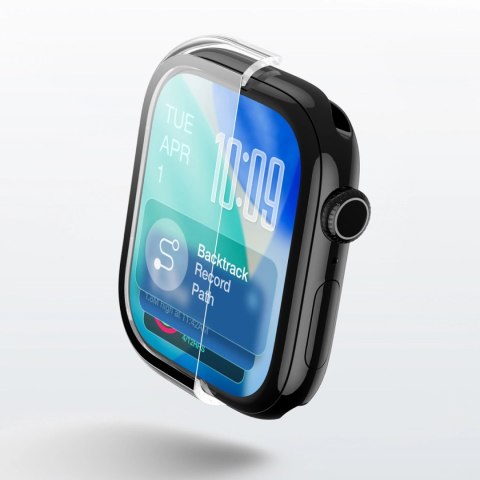 Szkło ochronne AMAZINGTHING Radix z etui na Apple Watch Series 11 46 mm - przezroczyste