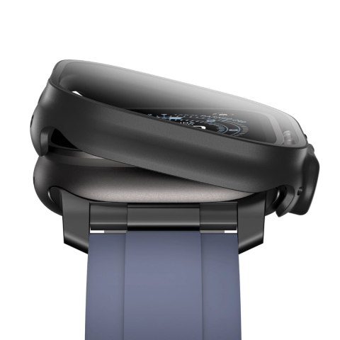 Szkło ochronne AMAZINGTHING Radix z etui na Apple Watch UItra 3 49 mm - czarne