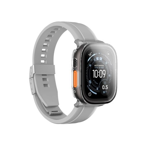 Szkło ochronne AMAZINGTHING Radix z etui na Apple Watch UItra 3 49 mm - przezroczyste