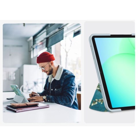 TECH-PROTECT SMARTCASE GALAXY TAB A9+ / A11+ PLUS 11.0 X210 / X215 / X216 / X230 / X235 / X236 SAKURA