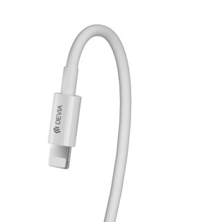 Devia kabel Smart EC146 PD USB-C - Lightning 2,0 m 3A biały