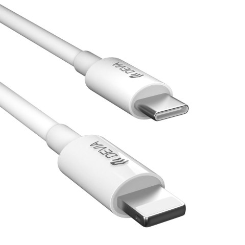 Devia kabel Smart EC146 PD USB-C - Lightning 2,0 m 3A biały